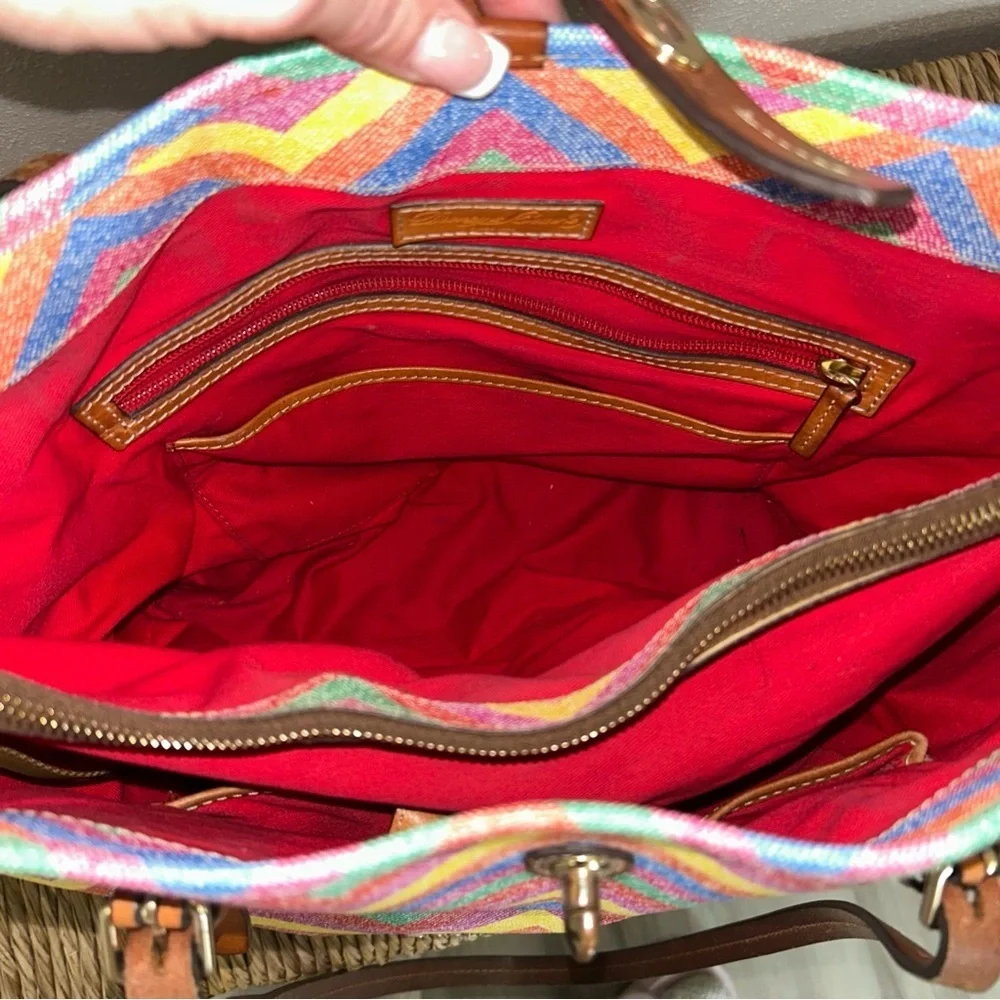Colorful Chevron Tote Bag